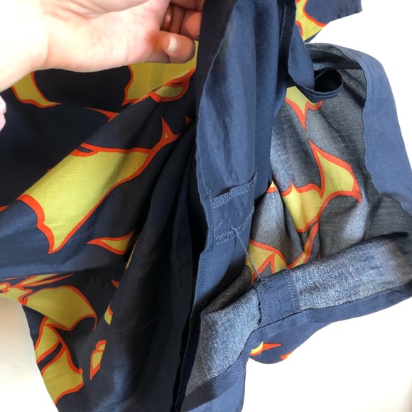 LOFT Retro Print Shift Dress - Picture 8 of 8